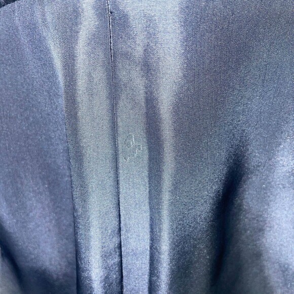 NWT J Crew Alexia Strapless Silk A Line Pebble Blue Dress New Cocktail Formal 2 - Picture 11 of 15